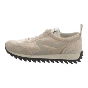 Rag & Bone Retro Runner Chenille Sneakers Women EU 37 US 6.5 Cream Ivory Neutral
